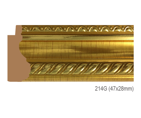 Thanh khung, phào (nẹp) làm khung tranh, khung hình mã 214G