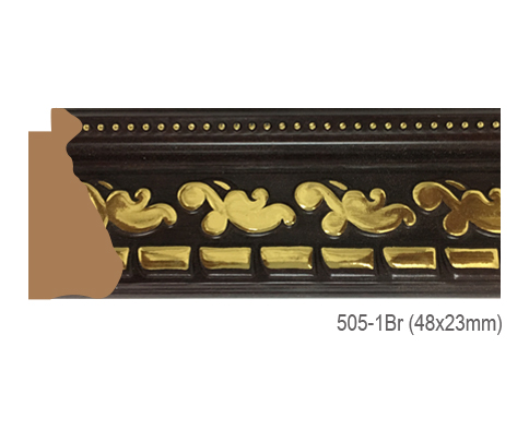 Thanh khung, phào (nẹp) làm khung tranh, khung hình mã 505-1BR