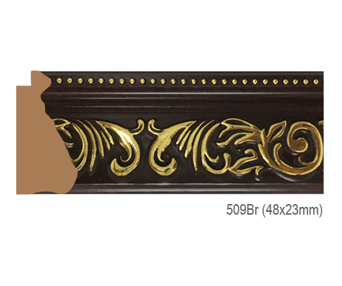 Thanh khung, phào (nẹp) làm khung tranh, khung hình mã 509BR
